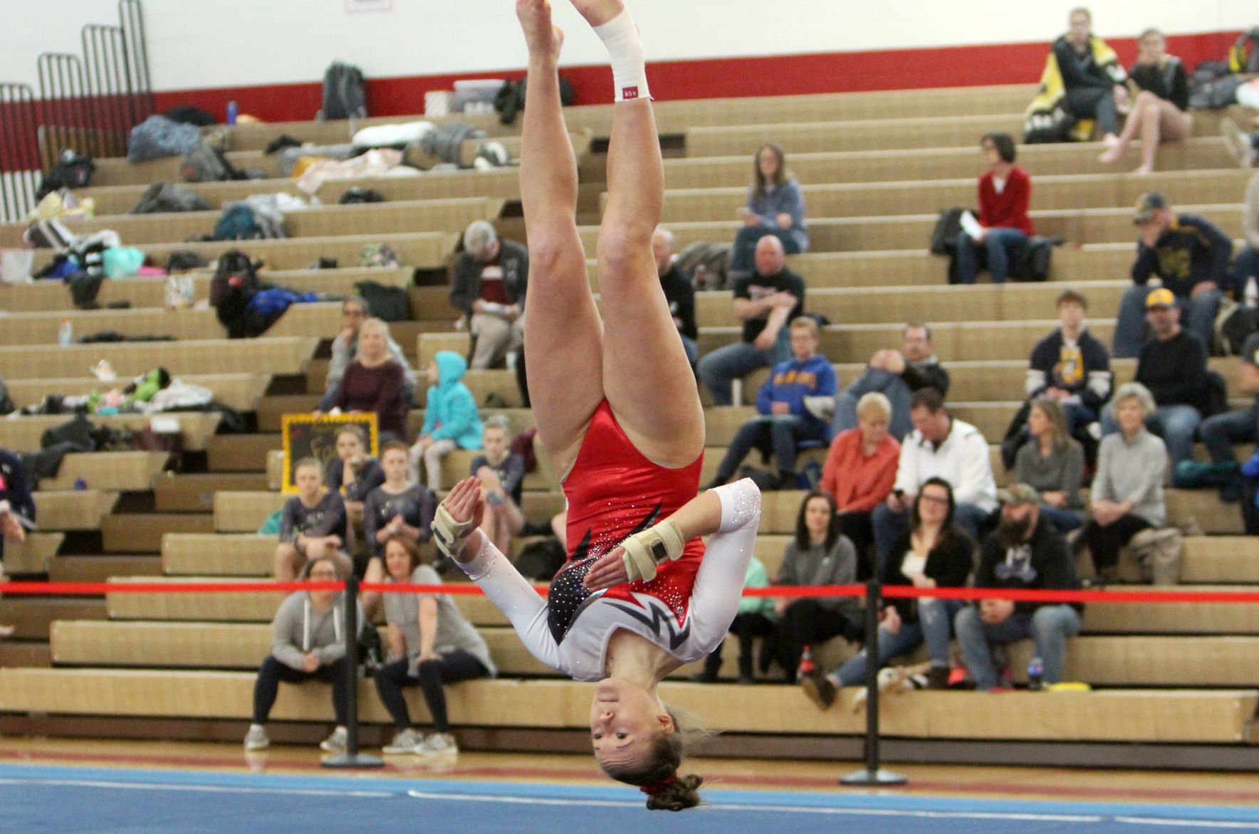 Big Rivers Conference Gymnastics Meet at Chippewa Falls 2-16-19